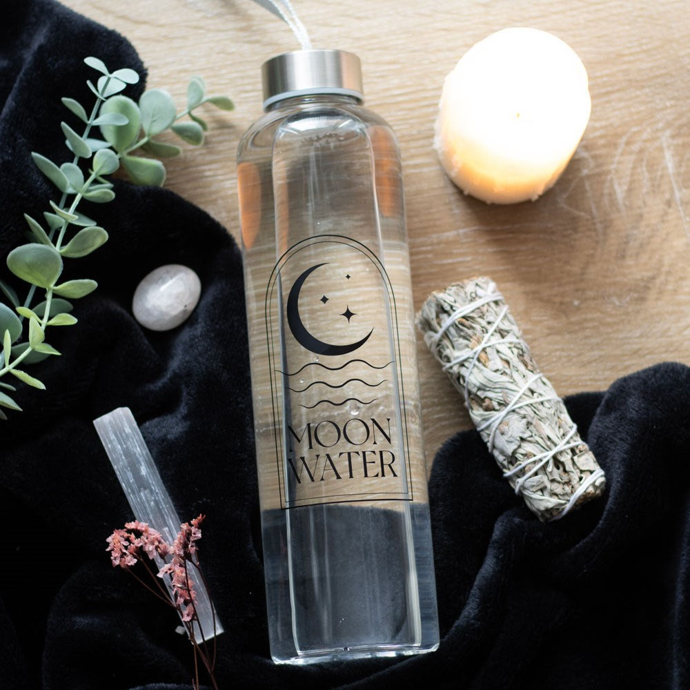 Moon water bottle