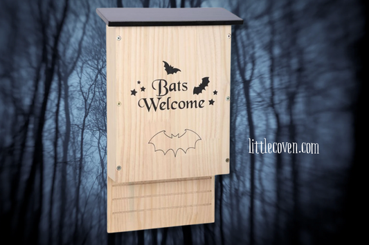 Wooden Bat House
