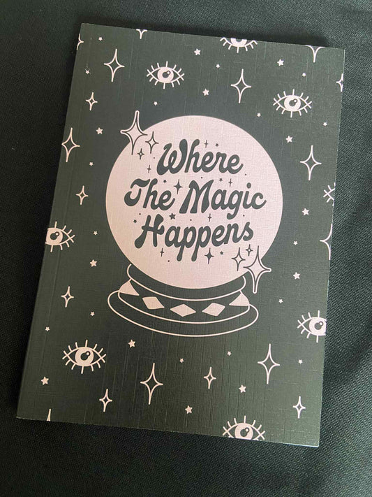 Where The Magic Happens Notebook