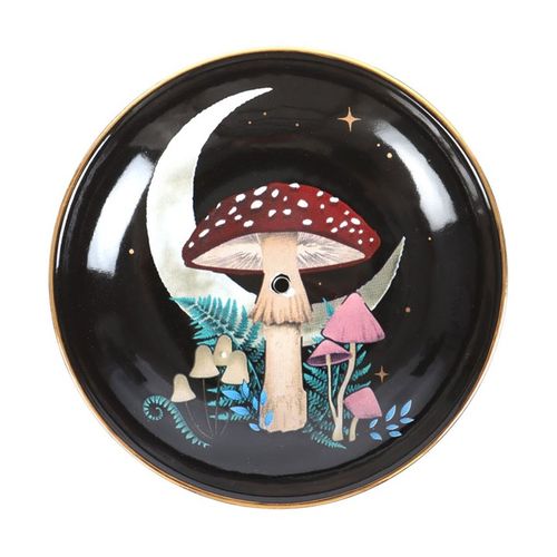 Forest Mushroom Ceramic Incense Plate 1