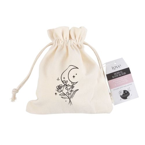 'Love' Herbal Ylang Ylang Bath Bomb 3