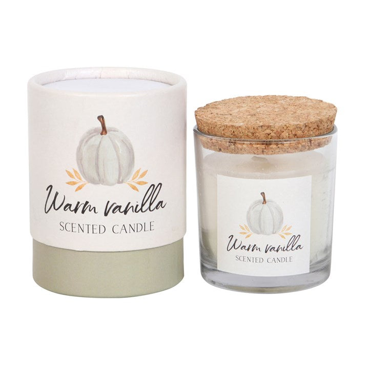 Warm Vanilla Autumn Candle 3