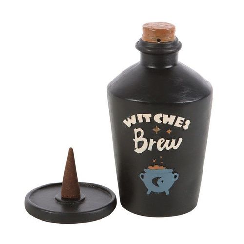 Witches Brew Potion Bottle Incense Cone Burner 3