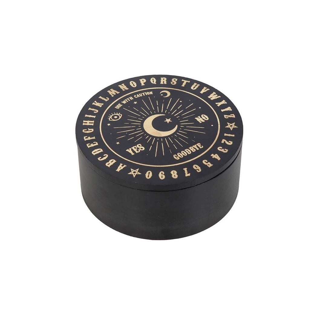 Black Talking Board Jewellery Box
