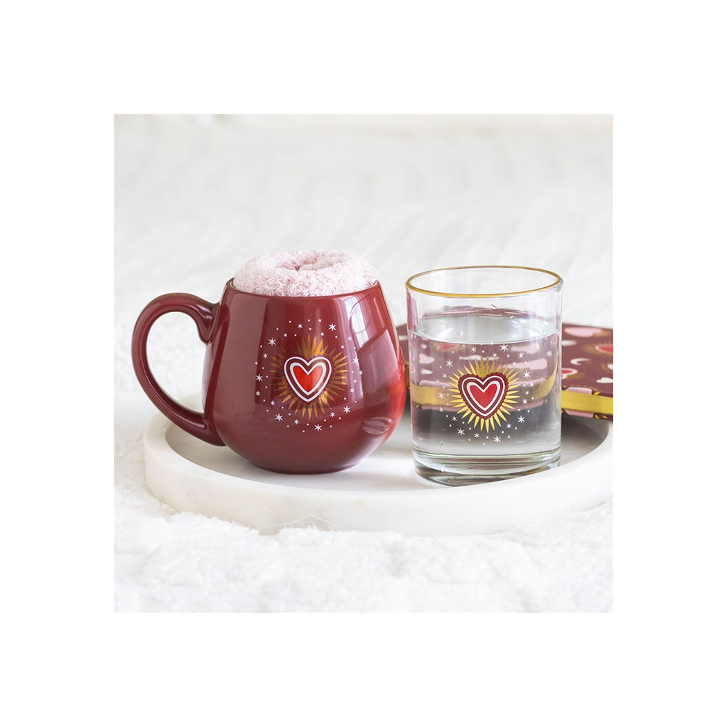 Sacred Heart Mug and Socks Set