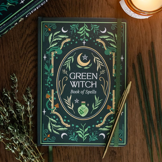 Green Witch A5 Notebook